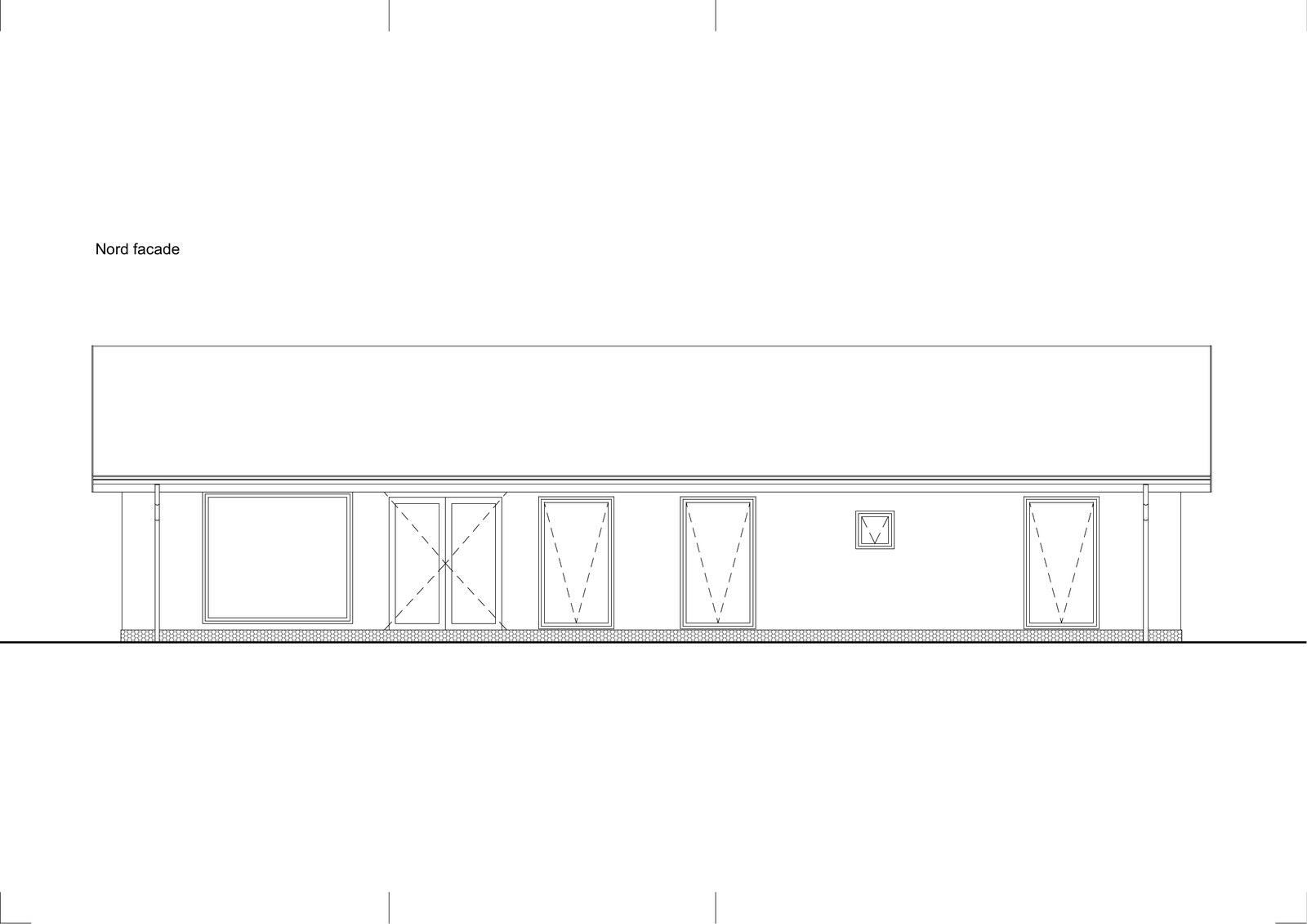 Nord facade for Case 01