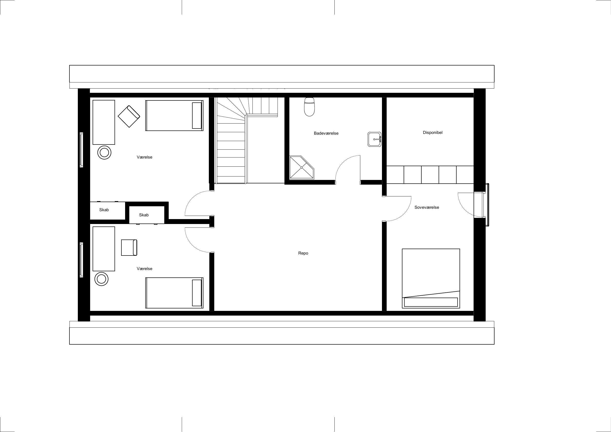 Plan 1. sal for Case 02